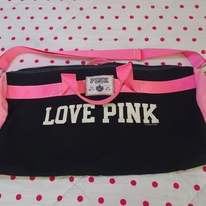 Vintage Victoria's Secret PINK duffle bag